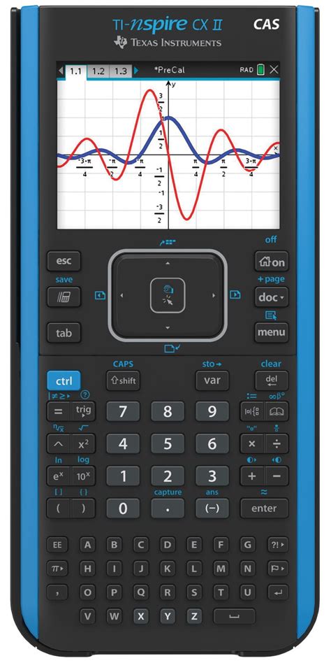 Texas Instruments TI-Nspire CX II CAS Color Graphing Calculator. . Ti nspire